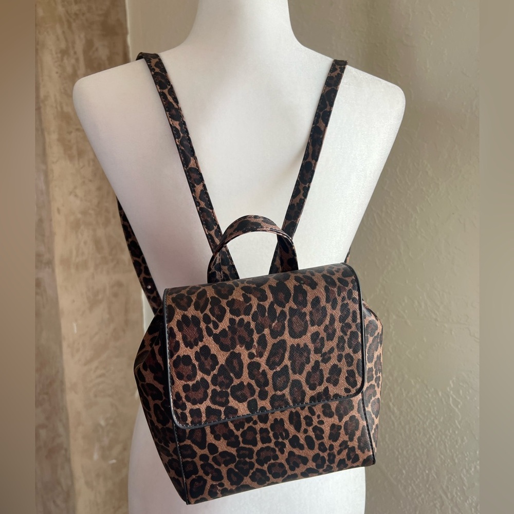 SMALL LEOPARD BACKPACK